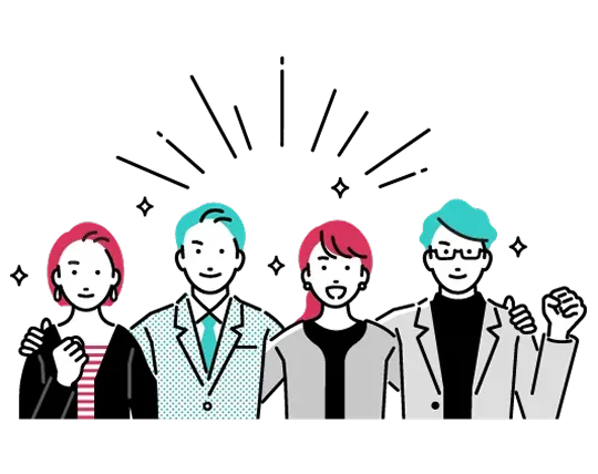 仲が良さそうな男女4人