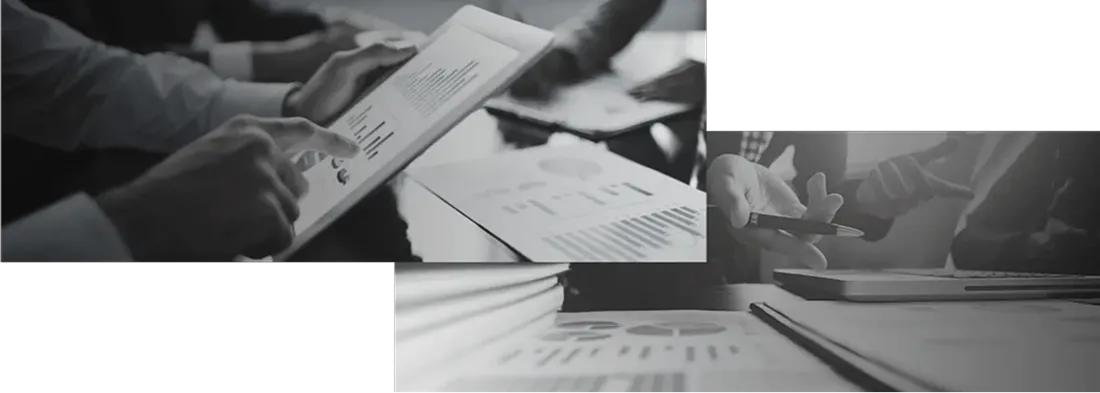 データを確認する人たち