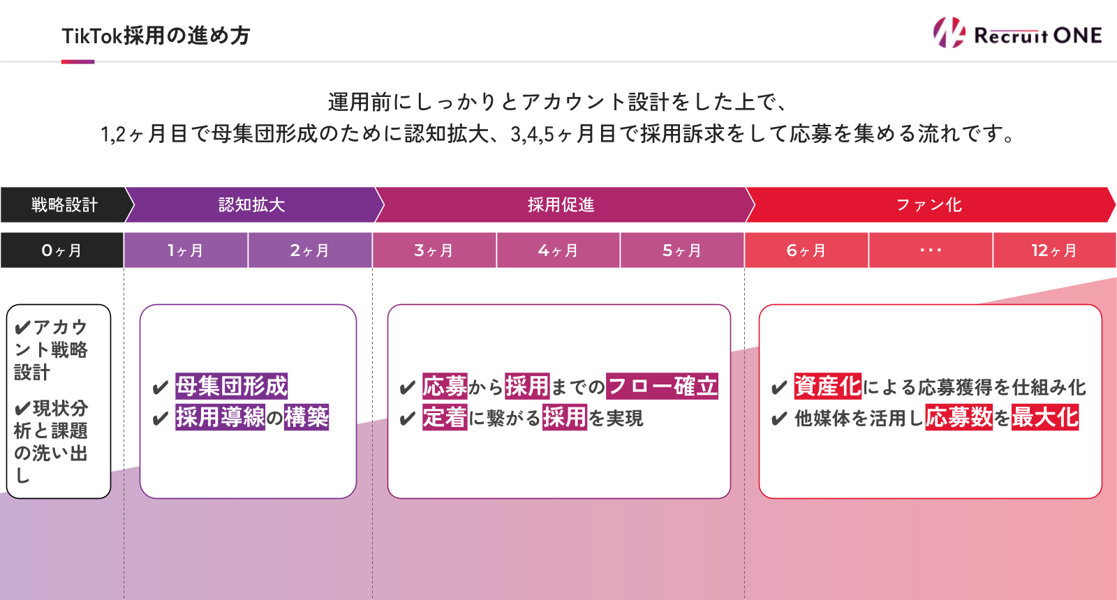 TikTok採用の進め方